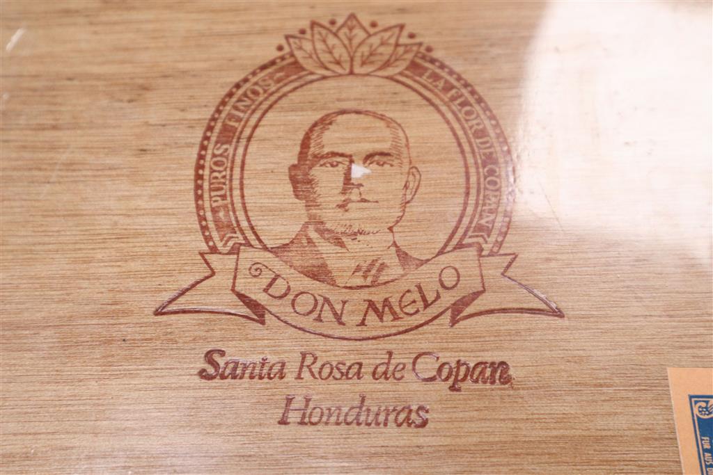 2 x boxes of cigars.